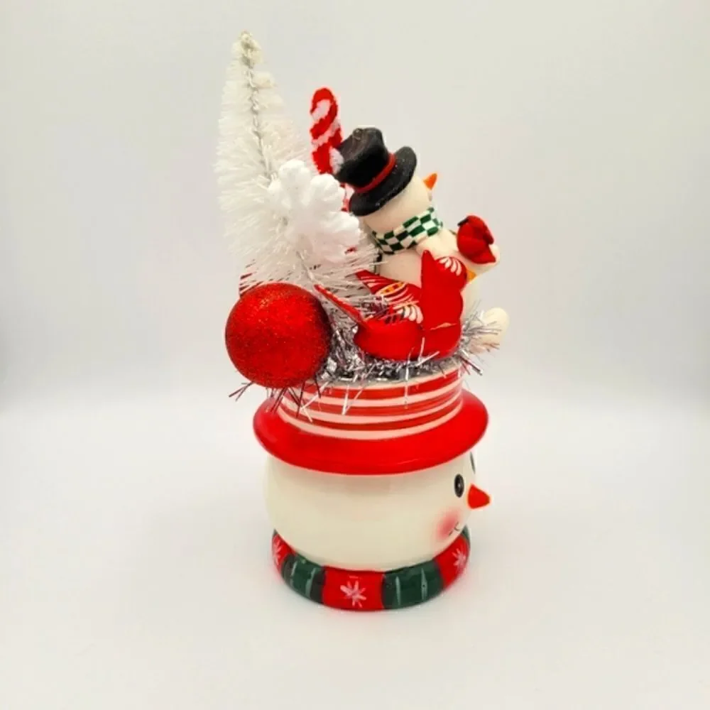 Vintage Frosty the Snowman Christmas Mug Assemblage